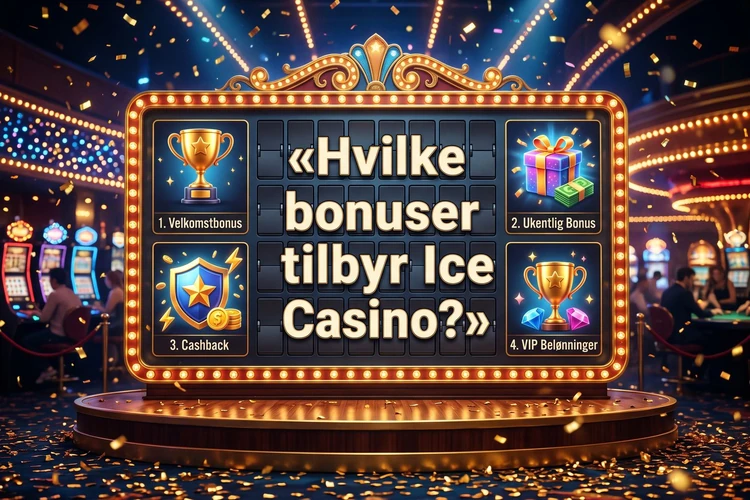 Hvilke bonuser tilbyr Ice Casino?