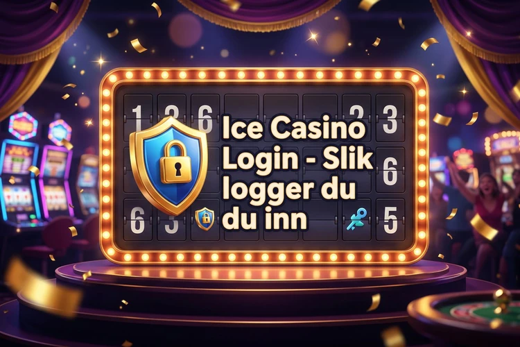 Ice Casino Login - Slik logger du inn