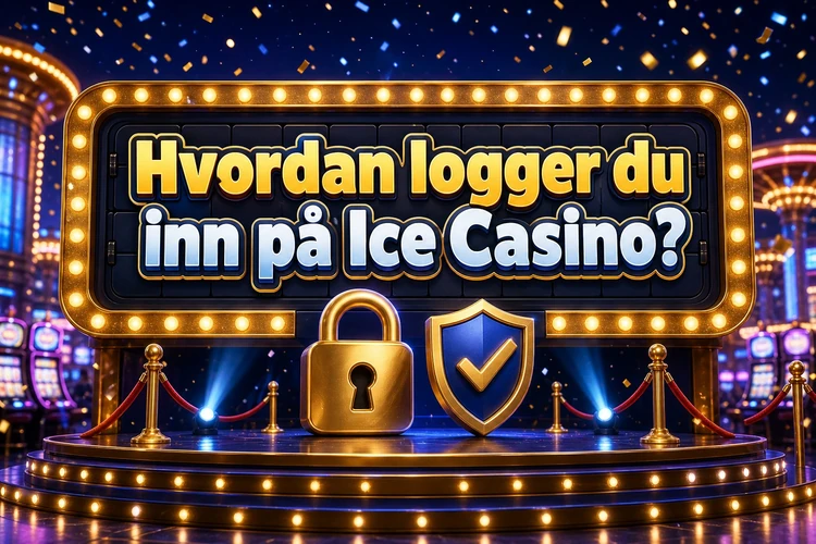 Hvordan logger du inn på Ice Casino?