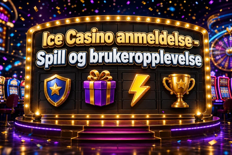Ice Casino anmeldelse - Spill og brukeropplevelse